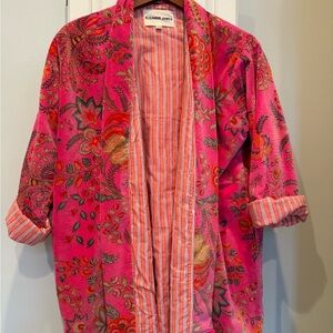 Pink Floral Women's Jacket